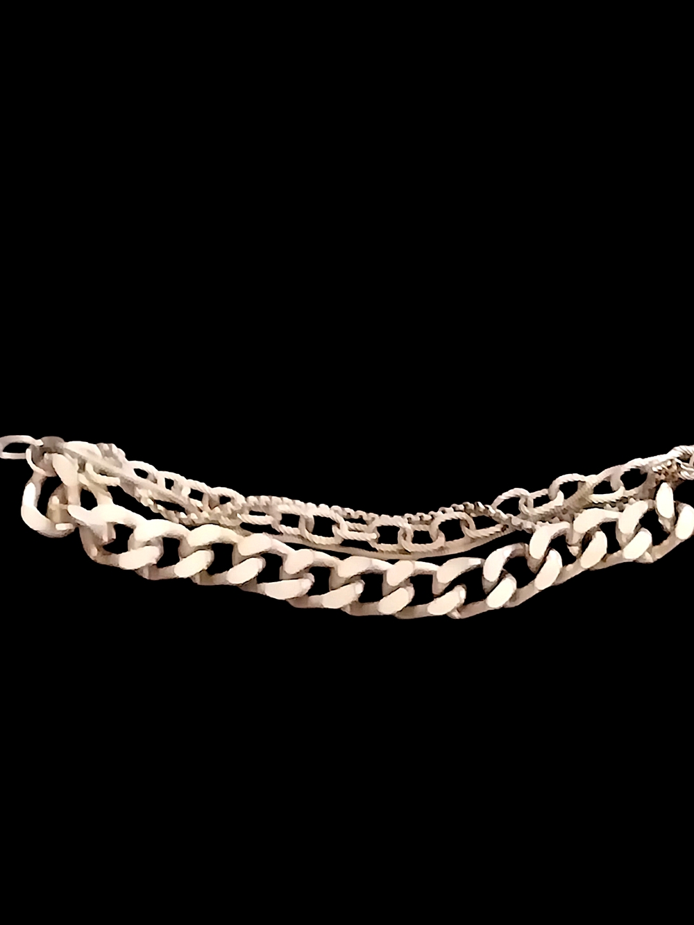 Layered Gold Chain Bracelet for Women - Chic Multi-Row Design